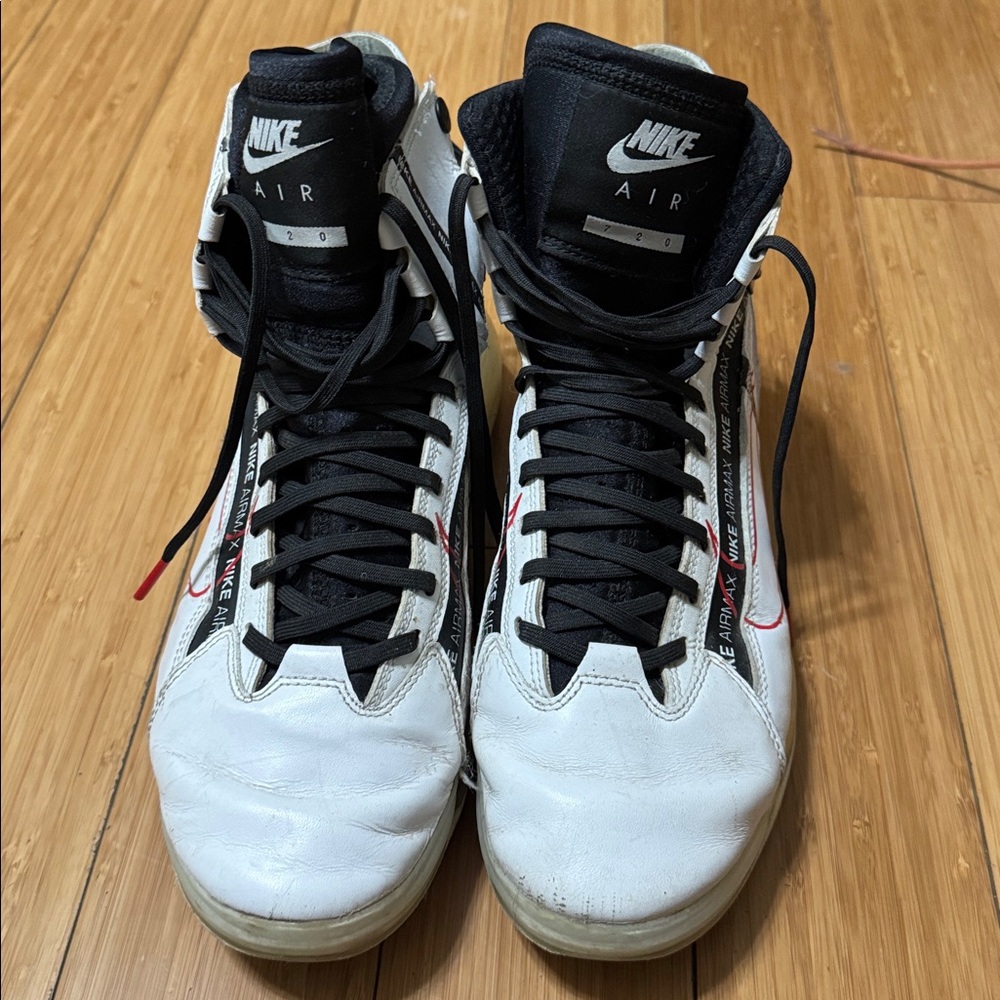 Nike Black and White High-Top Sneakers